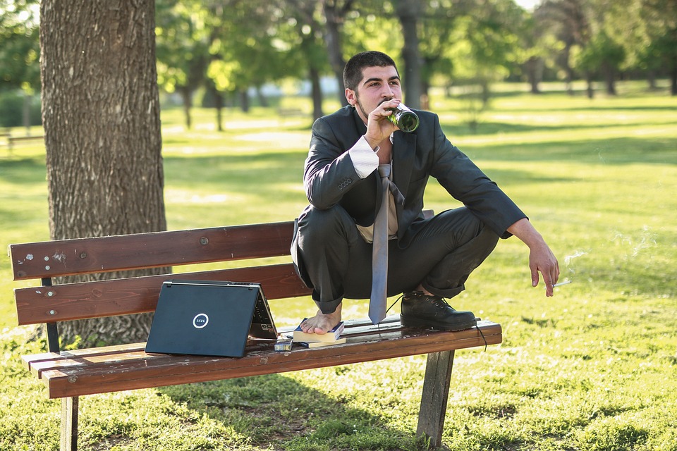 Někdy pracuji online.